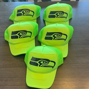 Kids Neon Green Trucker Hat